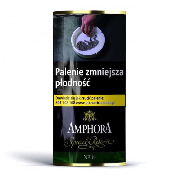 TYTOŃ FAJKOWY AMPHORA SPECIAL RESERVE NO. 8 50g TYTON FAJKOWY AMPHORA SPECIAL RESERVE NO. 8 50g