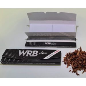 BIBUŁKI WRB SLIM BLACK + FILTER (24)