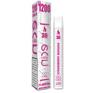 E-PAP NICE NICOTINE 1200 *36* TRUSKAWKA BANAN