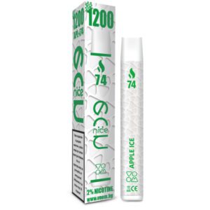 E-PAP NICE NICOTINE 1200 *74* JABŁKO ICE