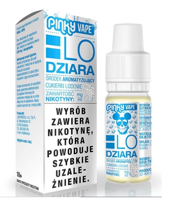 E-PAP Pinky Vape DIRTY LADY 18ml/10ml (malina) E-PAP Pinky Vape DIRTY LADY 18ml/10ml (malina)