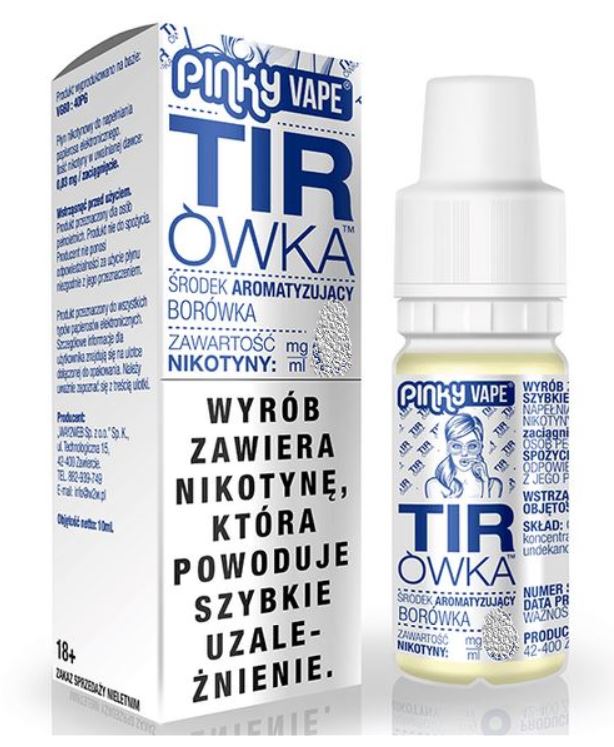 E-PAP Pinky Vape TIRÓWKA 6mg/10ml (borówka) E-PAP Pinky Vape TIRÓWKA 6mg/10ml (borówka)