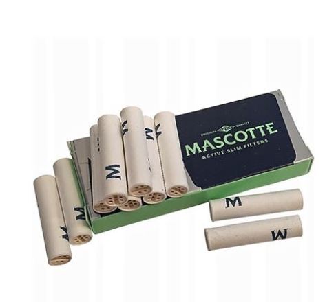 FILTRY MASCOTTE 6mm ACTIVE WĘGLOWE (10/20) FILTRY MASCOTTE 6mm ACTIVE WĘGLOWE (10/20)