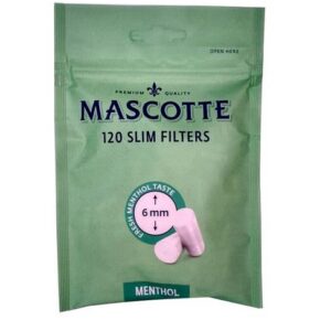 FILTRY MASCOTTE 6mm SLIM MENTHOL (120/10/100)
