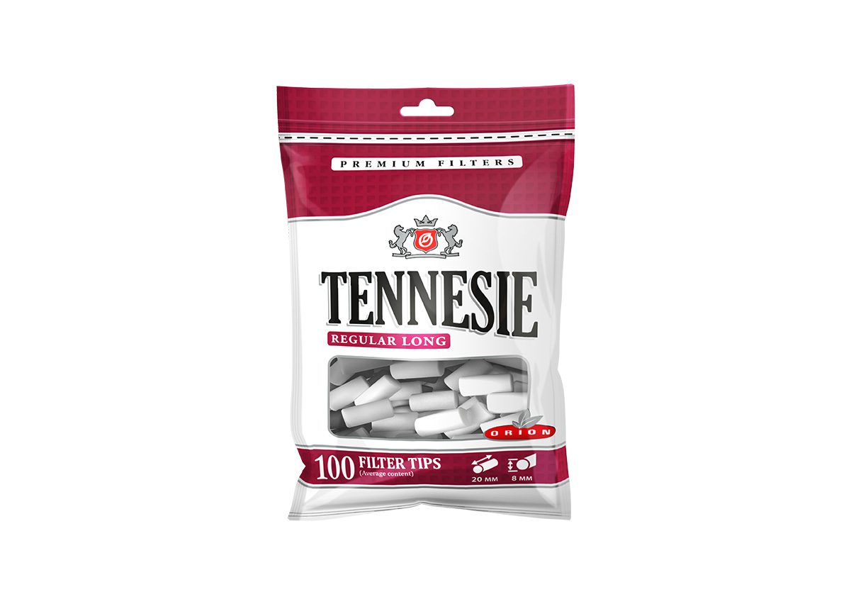 FILTRY TENNESIE 8mm REGULAR LONG (100/24/12) FILTRY TENNESIE 8mm REGULAR LONG (100/24/12)