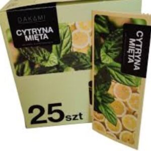 KARTY AROMATYZUJĄCE DAKAMI LEMON (25)