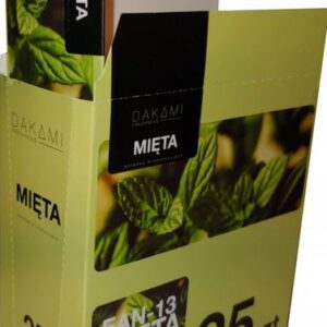 KARTY AROMATYZUJĄCE DAKAMI MENTHOL (25)