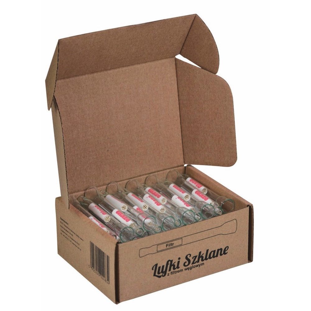 LUFKA SZKLANA Z FILTREM WĘGLOWYM (60) LUFKA SZKLANA Z FILTREM WĘGLOWYM (60)