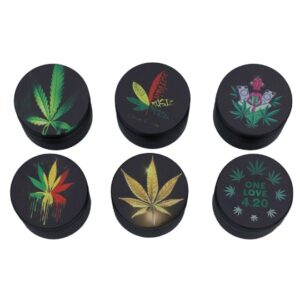 MŁYNEK METAL DON 1-2183 50MM *4 CZARNY W LIŚCIE