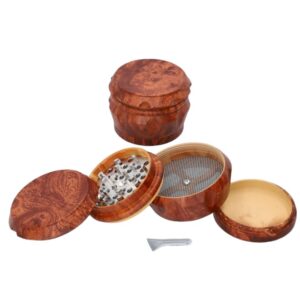 MŁYNEK METAL DON 1-2191 63MM *4 BRĄZOWY