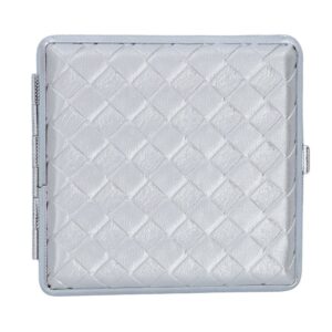 PAPIEROŚNICA DON 5-9032 9CM SKÓRA WHITE