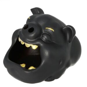 POPIELNICZKA 401065 16,5CM BLACK PIG