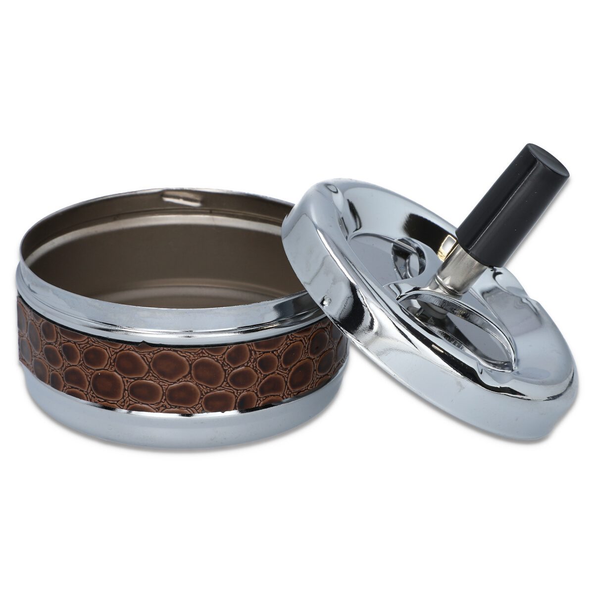 POPIELNICZKA DON 6-1151 METAL MAŁA BRĄZ POPIELNICZKA DON 6-1151 METAL MAŁA BRĄZ