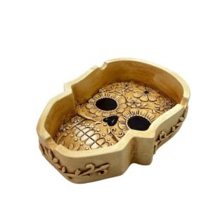 POPIELNICZKA SKULL GOLD 5110