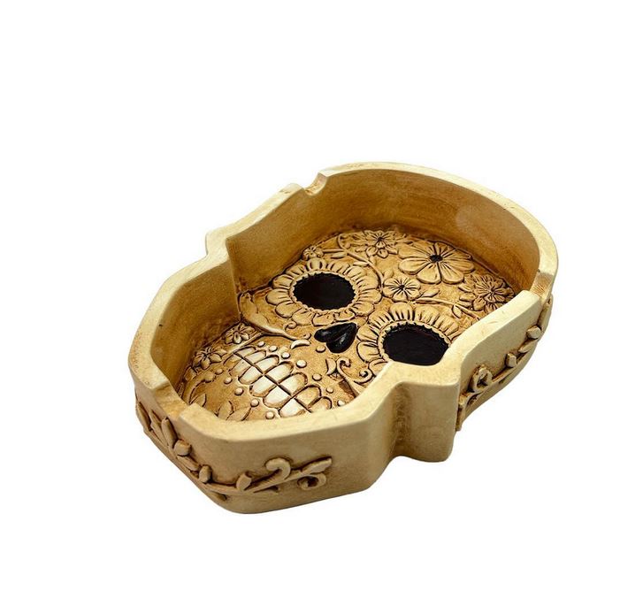 POPIELNICZKA SKULL GOLD 5110 POPIELNICZKA SKULL GOLD 5110