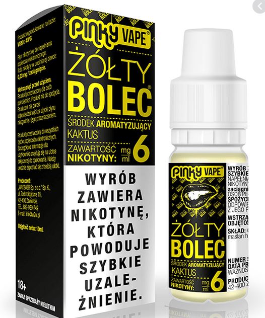 Prywatne: E-PAP Pinky Vape ŚLINOTOK 12mg/10ml (mocna mięta) Prywatne: E-PAP Pinky Vape ŚLINOTOK 12mg/10ml (mocna mięta)