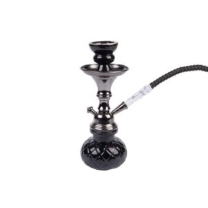 SHISHA FAJKA DON 5-5382 26CM 1W CZARNA POŁYSK lux