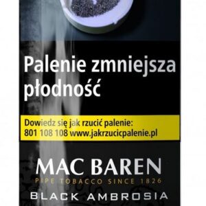 TYTOŃ F MAC BAREN 50G BLACK AMBRO TT (49,50)(5)24