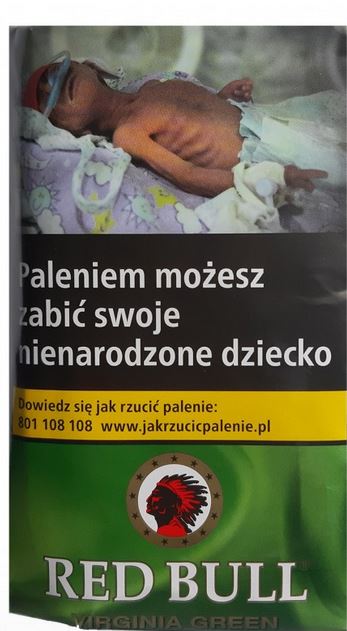 TYTOŃ P RED BULL VIRGINIA GREEN TT 40g(28,90)(5)24 TYTOŃ P RED BULL VIRGINIA GREEN TT 40g(28,90)(5)24