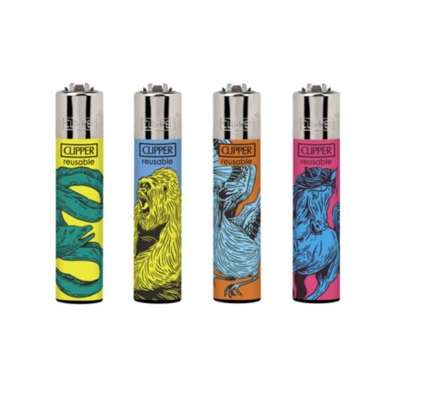 ZAPALNICZKA KRZESIWO CLIPPER WILD ANIMALS 4 (48)
