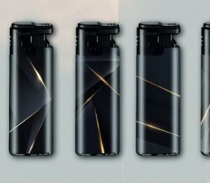 ZAPALNICZKA ŻAROWA ORION JET  BLACK&GOLD (50/1/20)