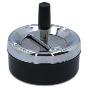 POPIELNICZKA DON 6-1106 METAL MAŁA CZARNA