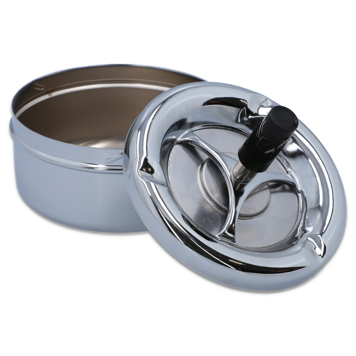 POPIELNICZKA DON 6-1110 METAL ŚREDNIA SREBR POPIELNICZKA DON 6-1110 METAL ŚREDNIA SREBR