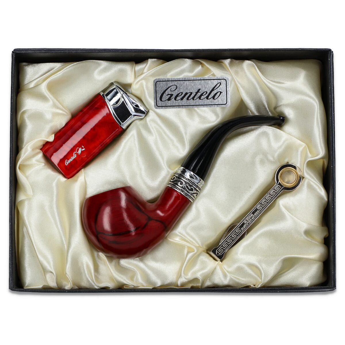 ZESTAW UPOMINKOWY DON Z FAJKĄ I ZAPALNICZKĄ 7-0245 ZESTAW UPOMINKOWY DON Z FAJKĄ I ZAPALNICZKĄ 7-0245