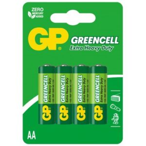 BATERIA GP GREENCELL 1,5V AA R6 (15G-U4) (18/72)
