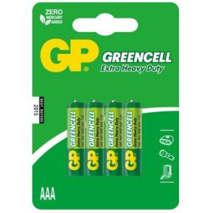 BATERIA GP GREENCELL 1,5V AAA R03 (24G-U4)(10/120)