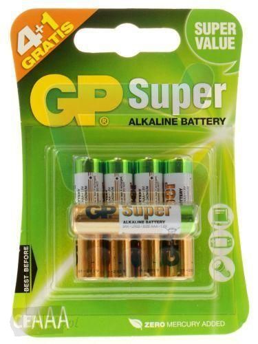 BATERIA GP SUPER ALKALINE AAA R03 (24A-U5)(10)(80 BATERIA GP SUPER ALKALINE AAA R03 (24A-U5)(10)(80