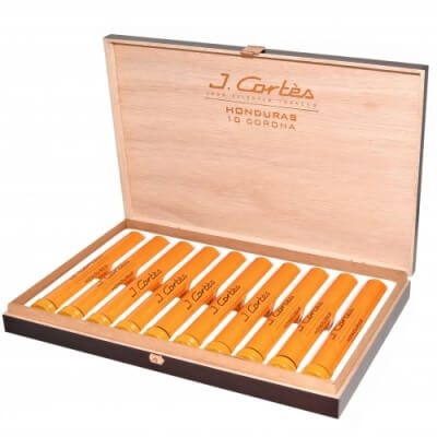 CYGARO J.CORTEZ HONDURAS pudełko drewniane (10SZT) CYGARO J.CORTEZ HONDURAS pudełko drewniane (10SZT)