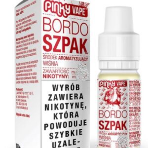 E-PAP Pinky Vape BORDO FSPAK 6mg/10ml (wisnia man