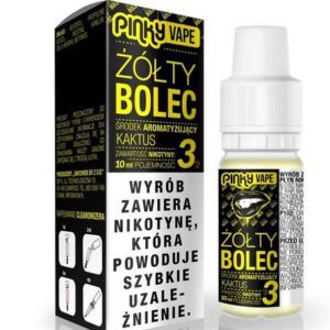 E-PAP Pinky Vape ŻÓŁTY BOLEC 3mg/10ml (kaktus)