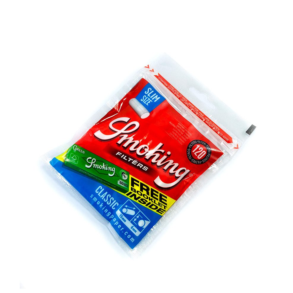 FILTRY SMOKING CLASSIC SLIM+REGULAR GREEN (30) FILTRY SMOKING CLASSIC SLIM+REGULAR GREEN (30)