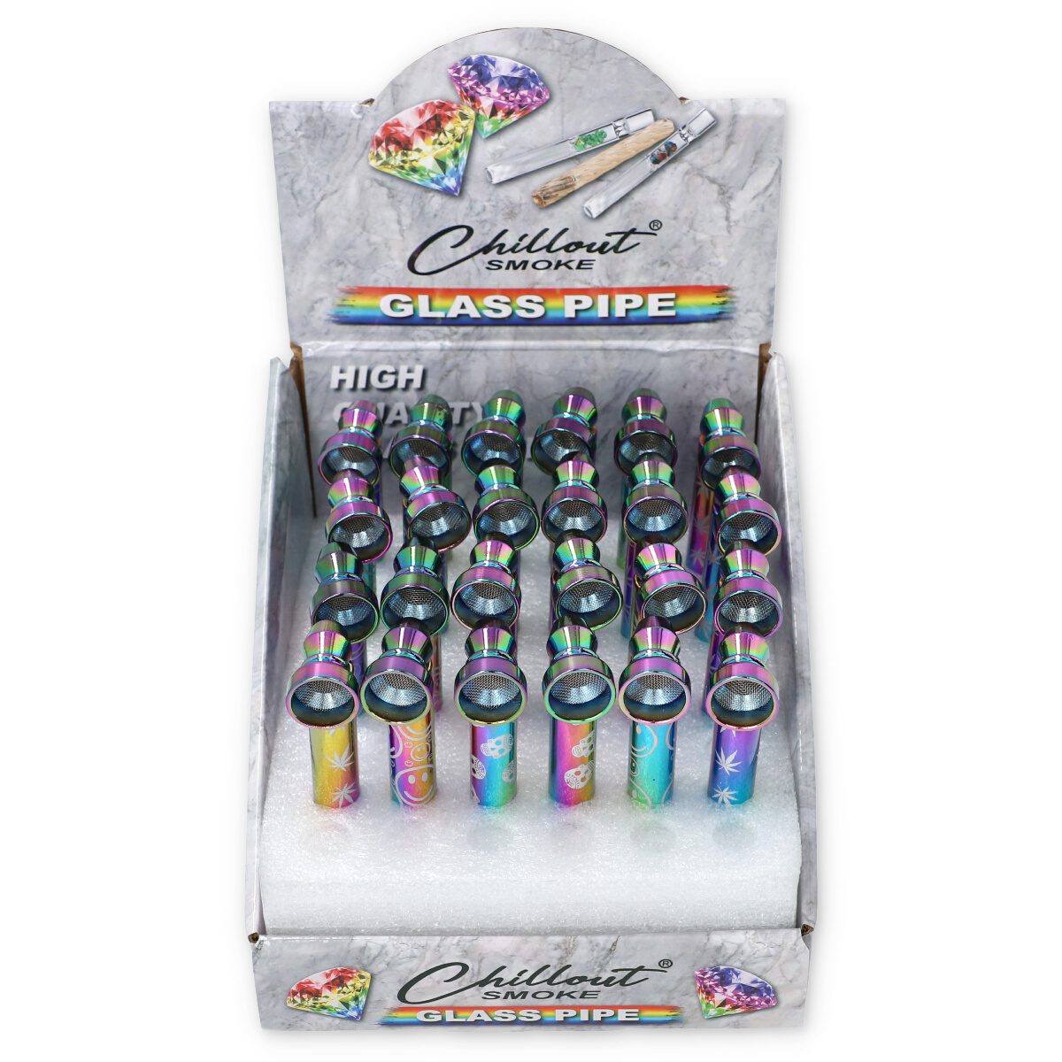 LUFKA SZKLANA DON 5-0264 9,5cm RAINBOW LUFKA SZKLANA DON 5-0264 9,5cm RAINBOW