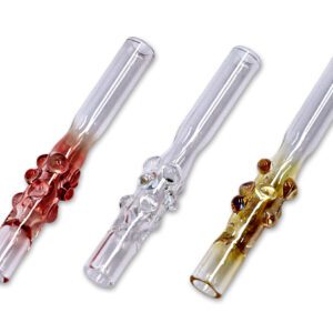 LUFKA SZKŁO DON 5-0017 9CM KRÓTKA KROPKI DUŻE