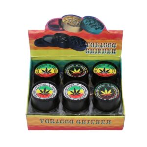 MŁYNEK METAL DON 1-2231 38MM *4 CZARNY + LIŚĆ