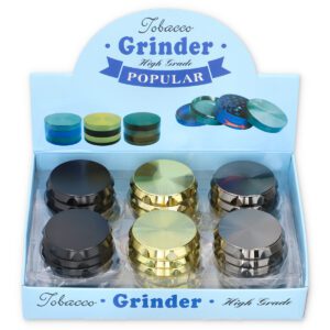 MŁYNEK METAL DON 1-2263  37MM *3 GOLD / SILVER