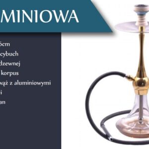 SHISHA FAJKA AH H680 ALUMINIOWA 56CM