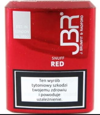 TABAKA JBR RED 10g (10/100) TABAKA JBR RED 10g (10/100)