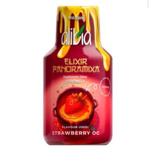 Shot konopny LEGAL KICK STRAWBERRY Strong 100ml