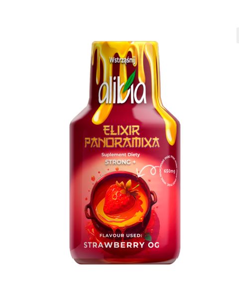 Shot konopny LEGAL KICK STRAWBERRY Strong 100ml Shot konopny LEGAL KICK STRAWBERRY Strong 100ml