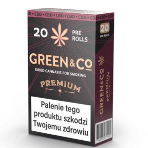 CBD PRE-ROLLS GREEN &CO PREMIUM (49,00)26