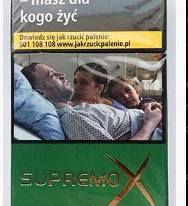 CYGARETKA SUPREMO X GREEN (20szt) op