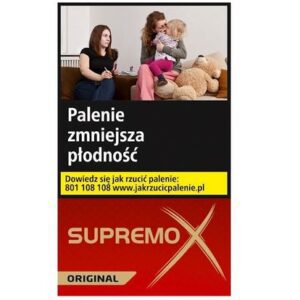 CYGARETKA SUPREMO X ORIGNAL (20szt)5 op.